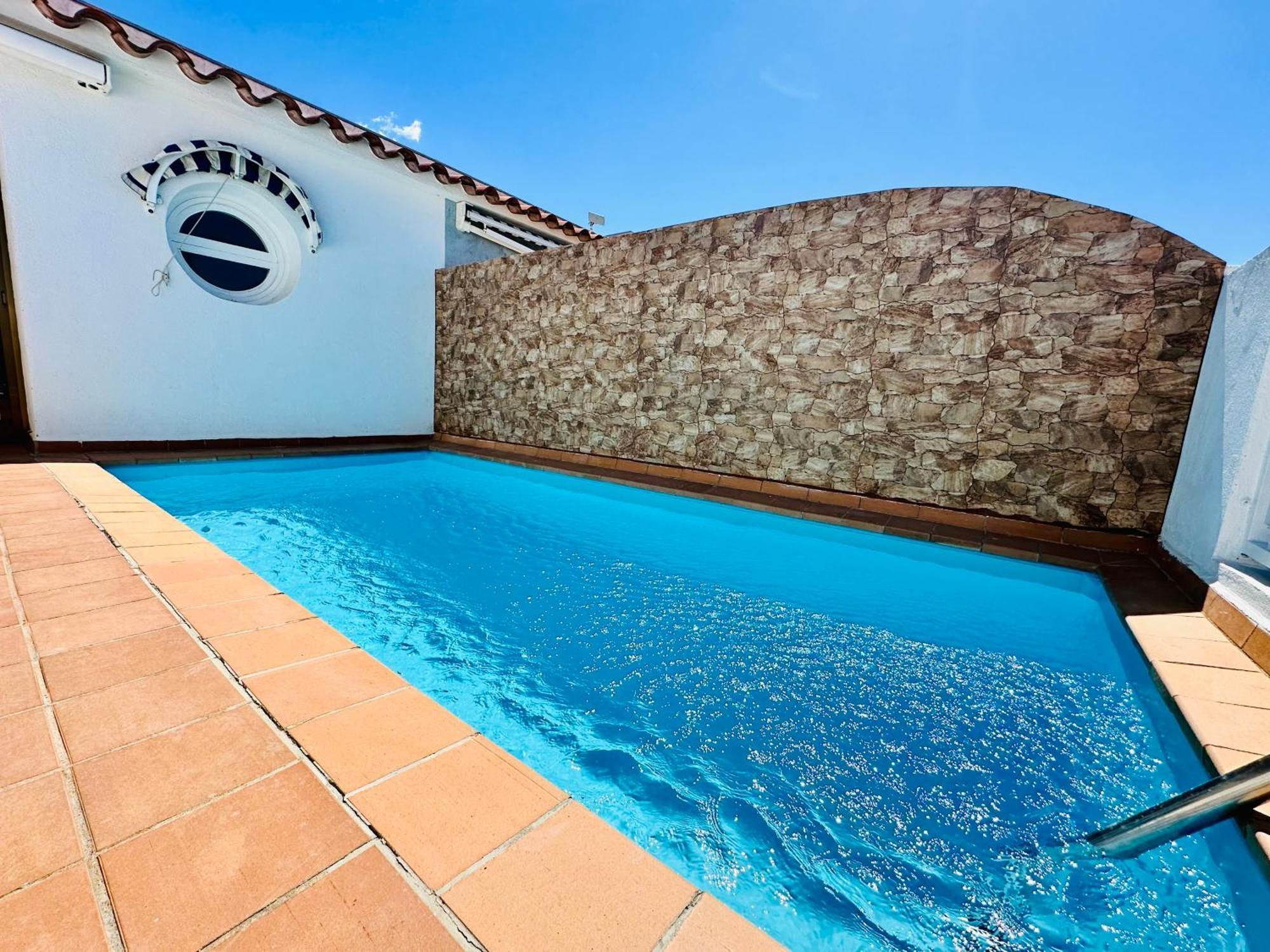 Port Royal B1 3-2 - Apartamento Con Piscina Privada - Vistas - Wifi - Cerca Playa Empuriabrava Esterno foto